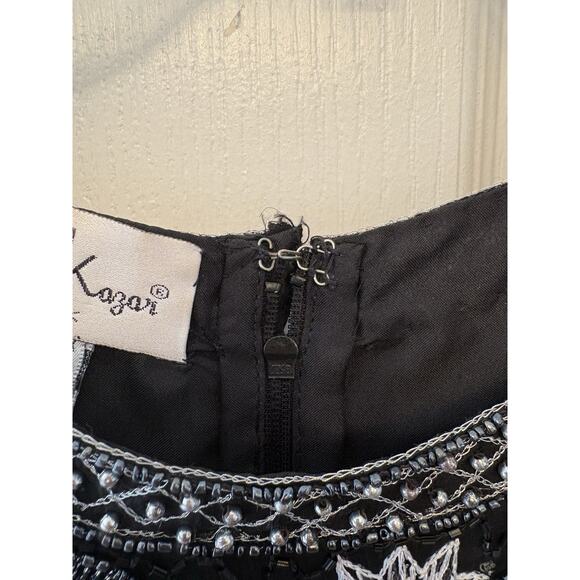 Vintage Kazar Women’s Large Beaded, Sequined, Embroidered Long Sleeve Top, Zip - Picture 13 of 16